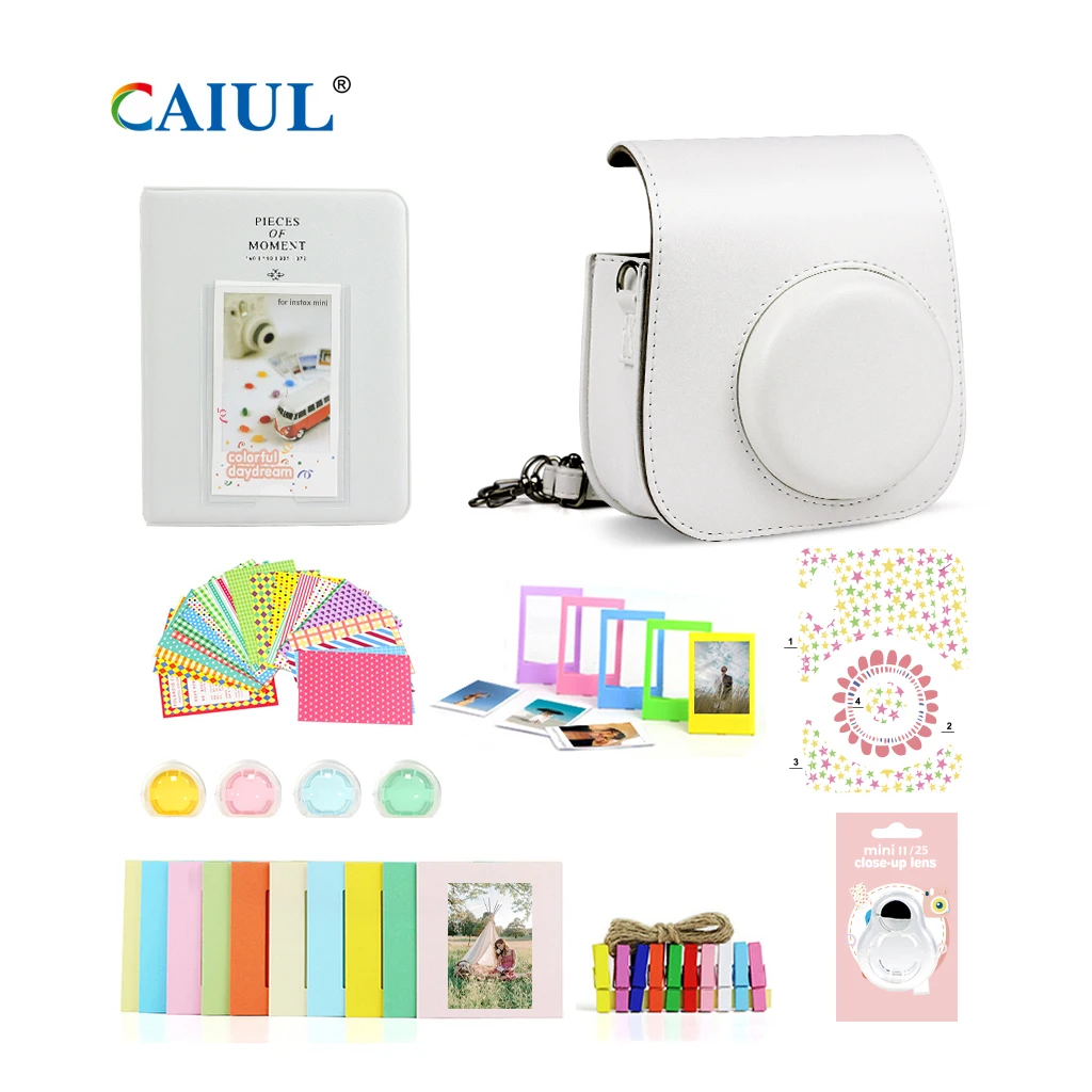 Индивидуальный Fujifilm instax Mini 11 защитный чехол для камеры и комплект аксессуаров для камеры