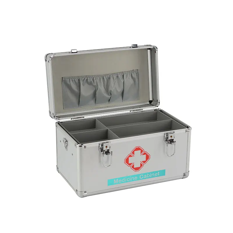 Hot Sale Factory Directly Aluminum First Aid Kit Case Aluminum Medical Storage Box
