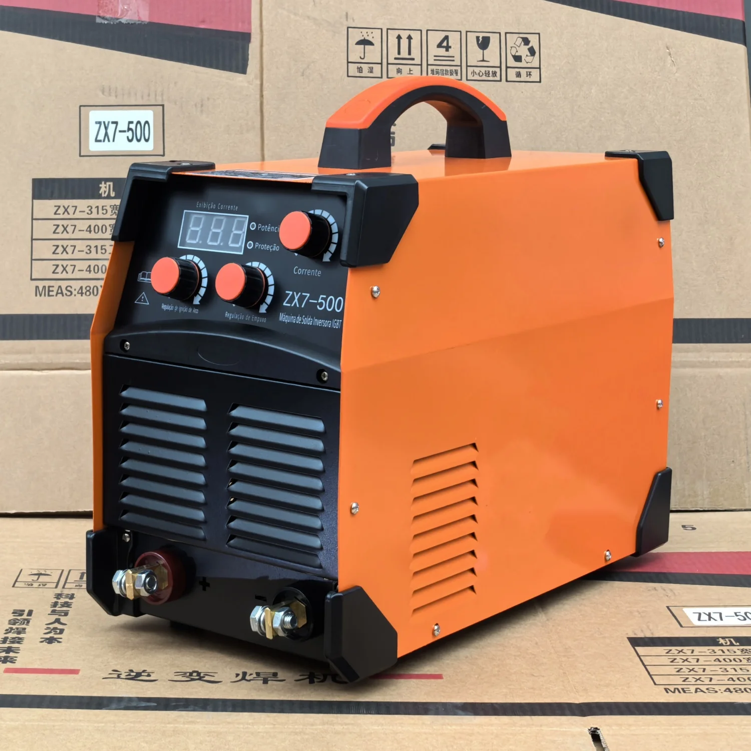 Professional manufacture igbt welding equipment class f inverter welding machine ZX7-500 electronic welding machine