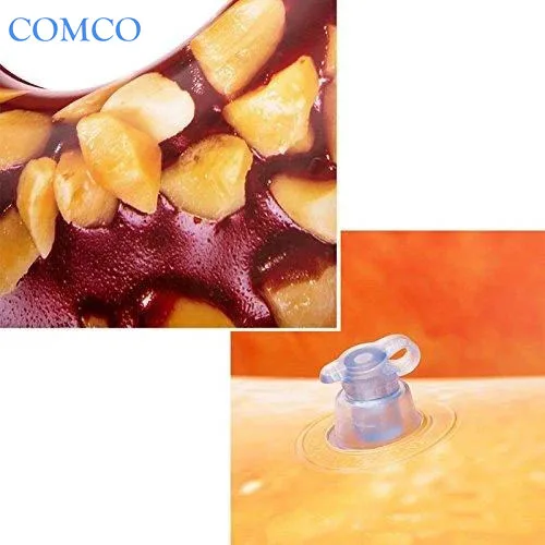 Eco friendly  PVC Doughnut Swimming Ring Inflatables swim Ring