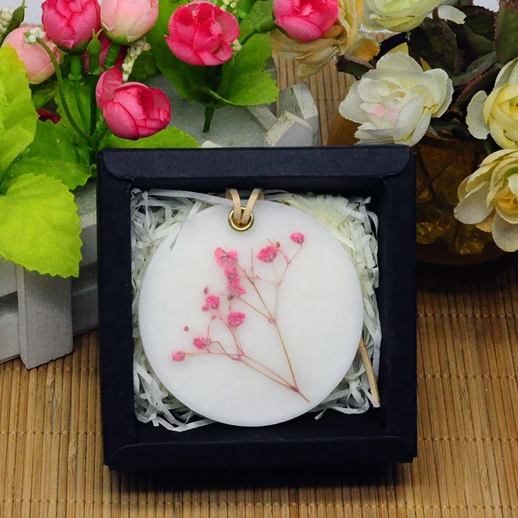 
hanging dried flower fragrance candle charms 