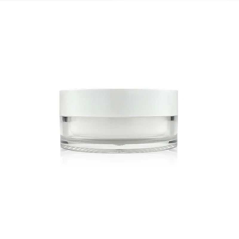 body butter clear cream hair gel containers cosmetic jars with lid