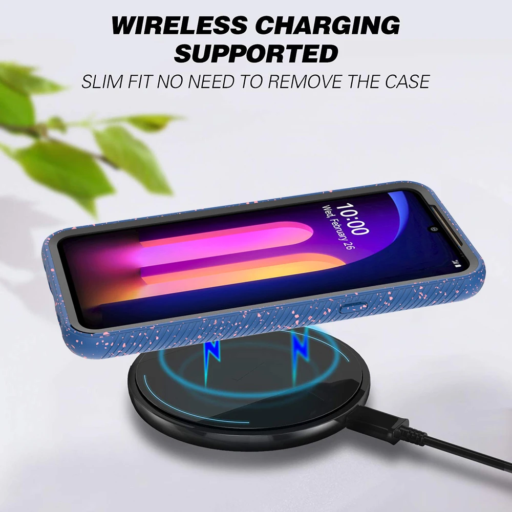 Armor Rugged TPU PC Front Frame Case For LG V60 ThinQ Back Cover For LG G9 ThinQ