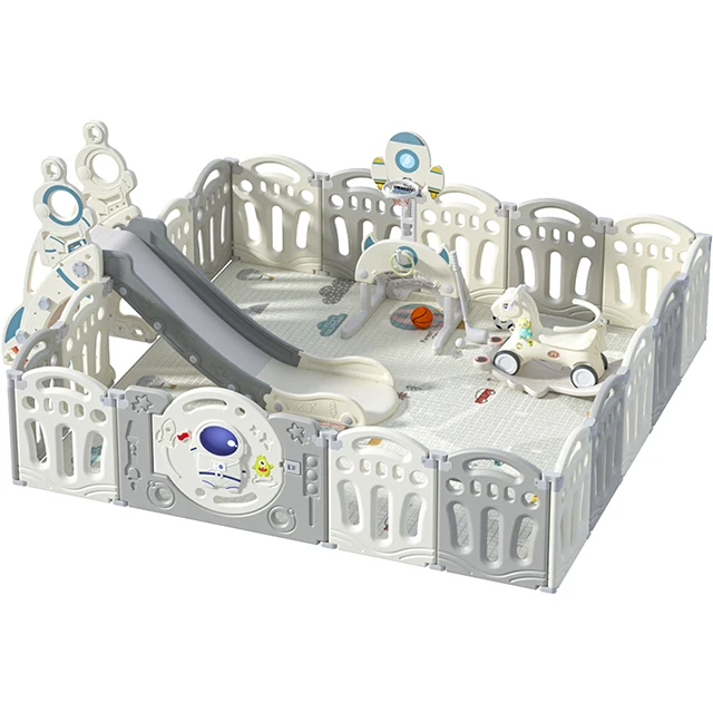 Baby Safety Play Center Indoor Fence Folding New Playpen Indoor Us Modern Baby Plastic Fence