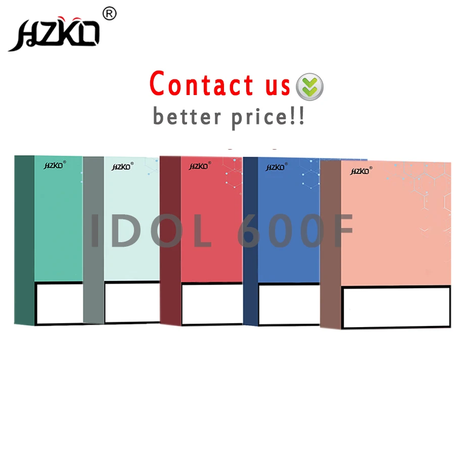 Горячая Распродажа 100% оригинал 22 различных цвета HZKO IDOL 600F Быстрая доставка Оптовая цена дизайн упаковки