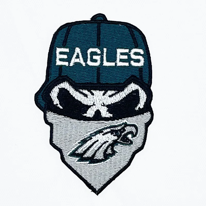 Ready to Ship Sportswear Embroidery Labels Team Logo   for sports Basketball Custom  Embroidery Patches  Ironing