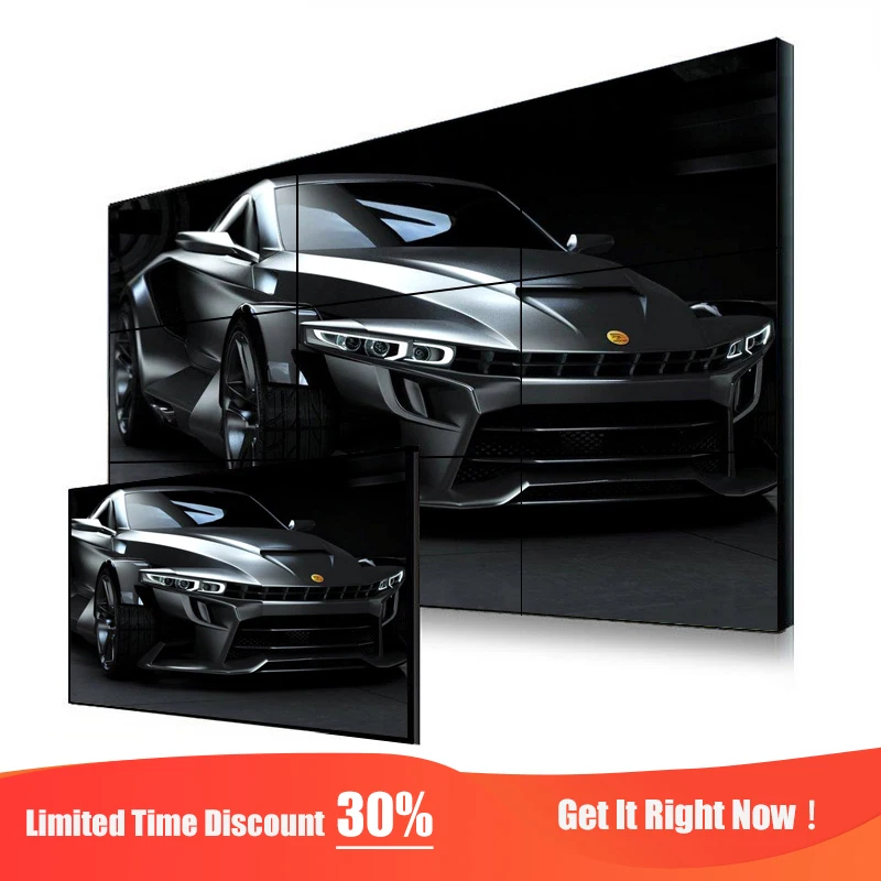 Более дешевая цена хорошее качество 4 к 65 дюймов ультра узкий ободок бесшовные ЖК дисплей Videowall Smart рекламы видео стены