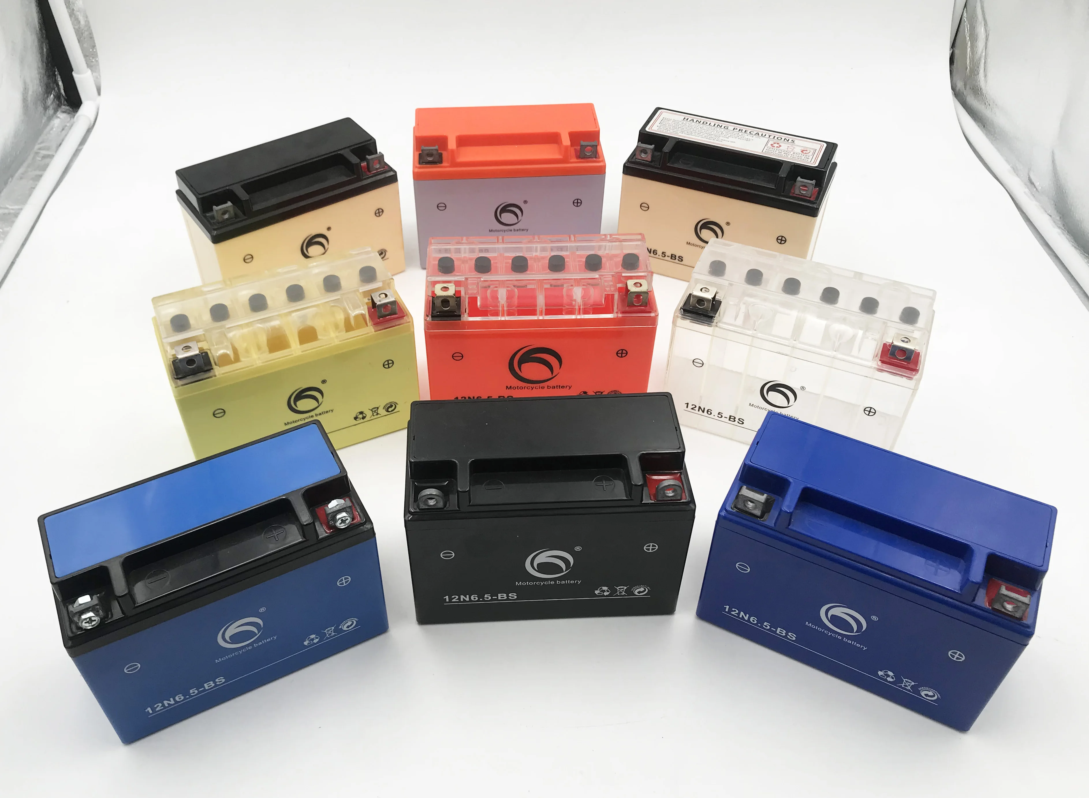 Guangdong Kejian 12N6.5-BS Sealed Lead Acid Maintenance Free Motorcycle Start Battery Factory Price
