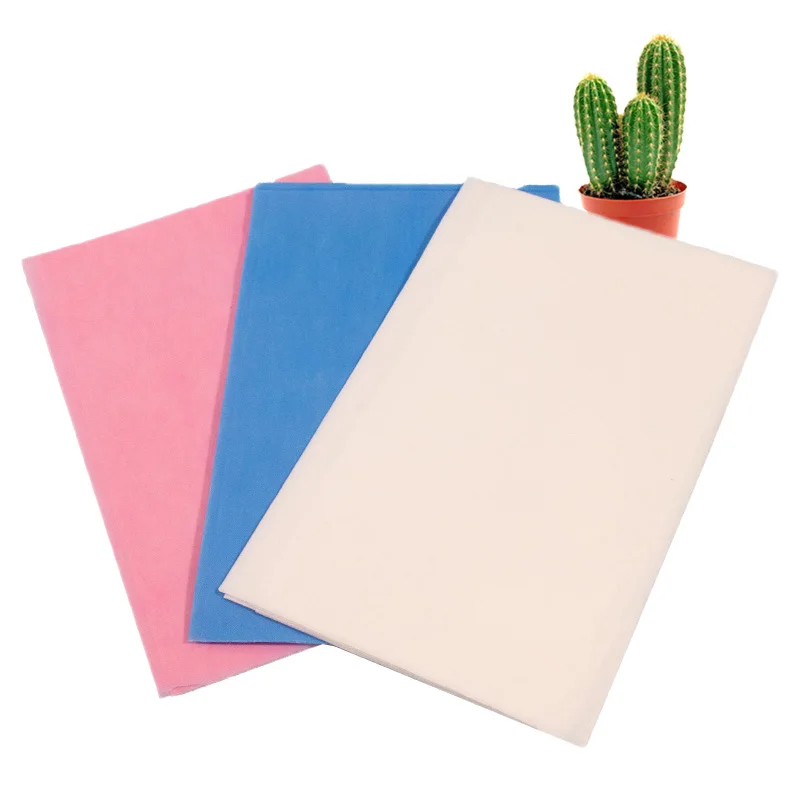 High Standard disposable bed sheets Bed Sheet  PP Non Woven Disposable for Hotel Home Hospital  150*200 30 pieces/bag