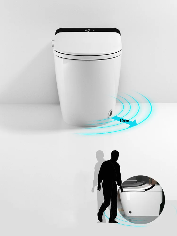 Wholesale Customization bathroom integrated intelligent toilet Intelligent Bidet With The And Ambient Light  Luxury Smart Toilet