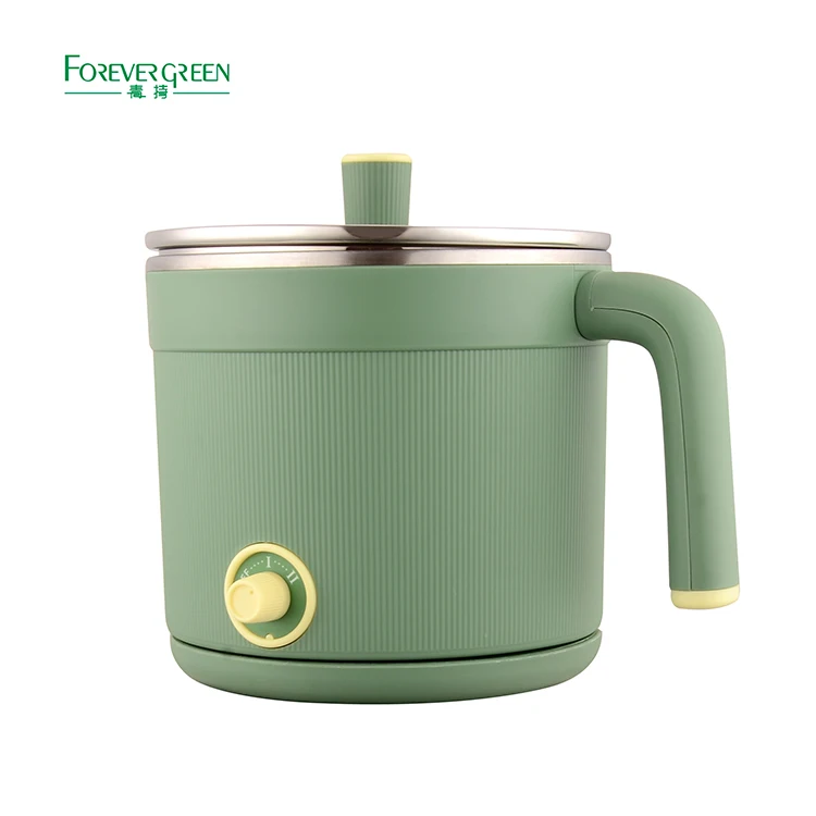 Новый дизайн 1,5 литр электрическая многофункциональная горшок мини приготовления горячий горшок сварки уменьшенного использования пластин снизу для гостиницы в общежитии дома