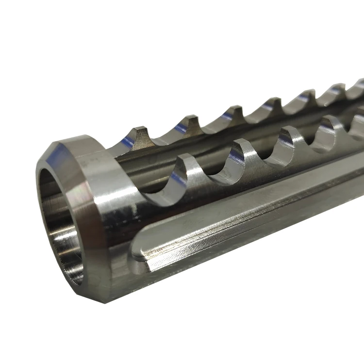 CNC Precise Knob Tube Parts Grade 5 Titanium CNC Machining