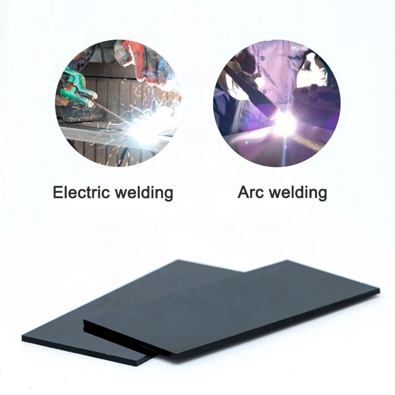 Good Black welded glass lens