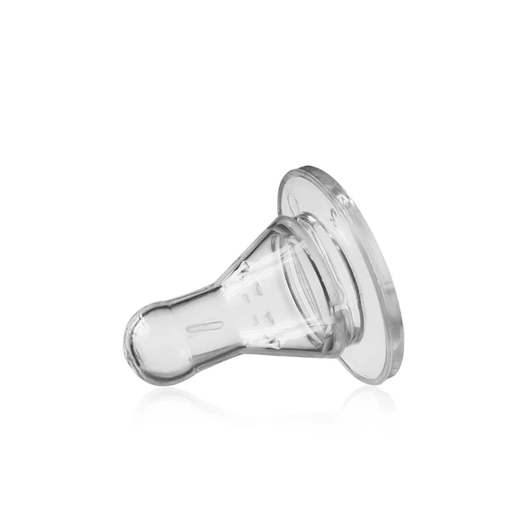 Standard neck baby bottle silicone nipple does not contain bisphenol A