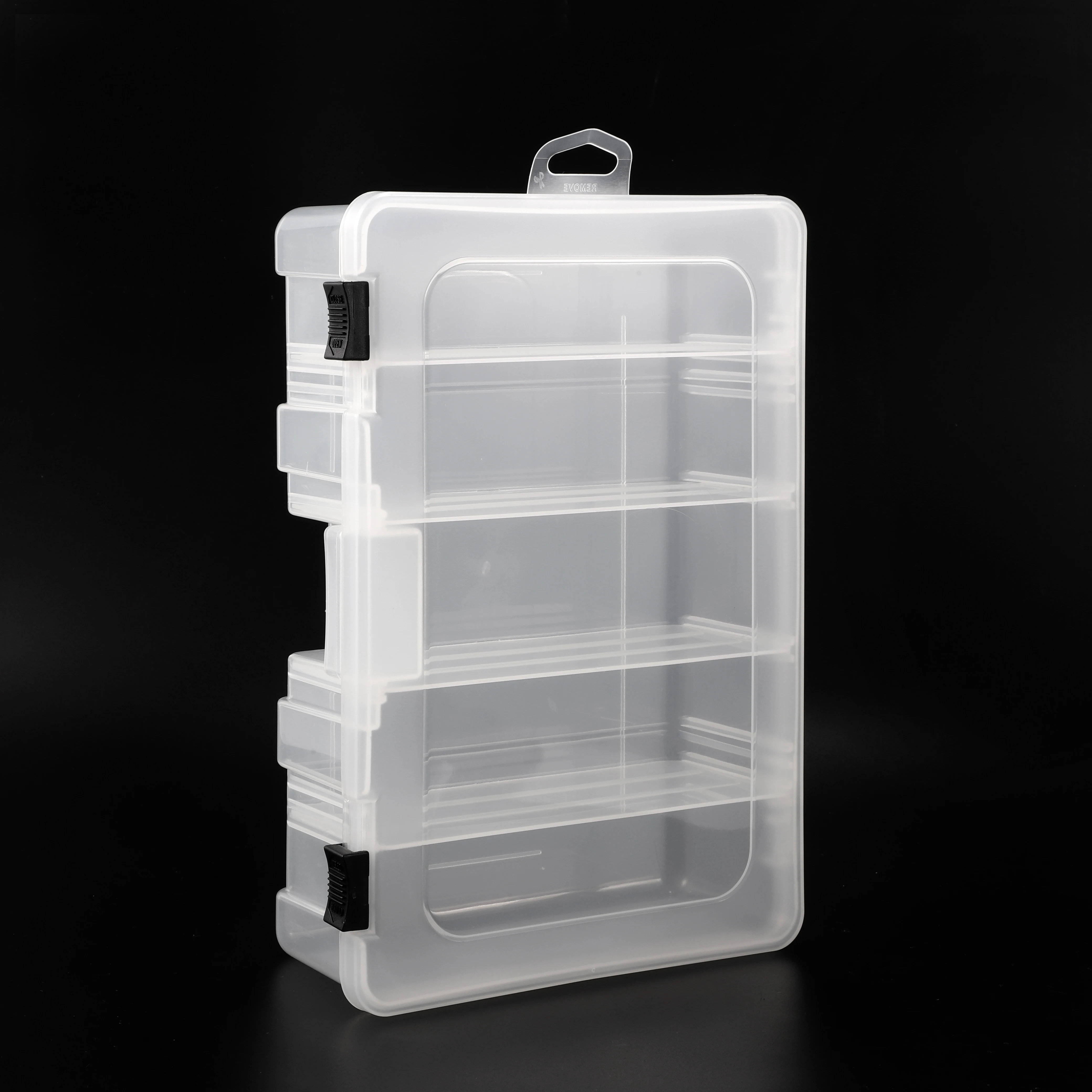Customizable fish hook box fishing tackle storage bait box fishing accessories storage box