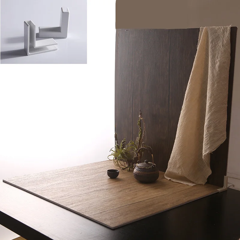 60*60cm Wood Like PVC Photo Shooting Backdrop Board Studio Accessories Background