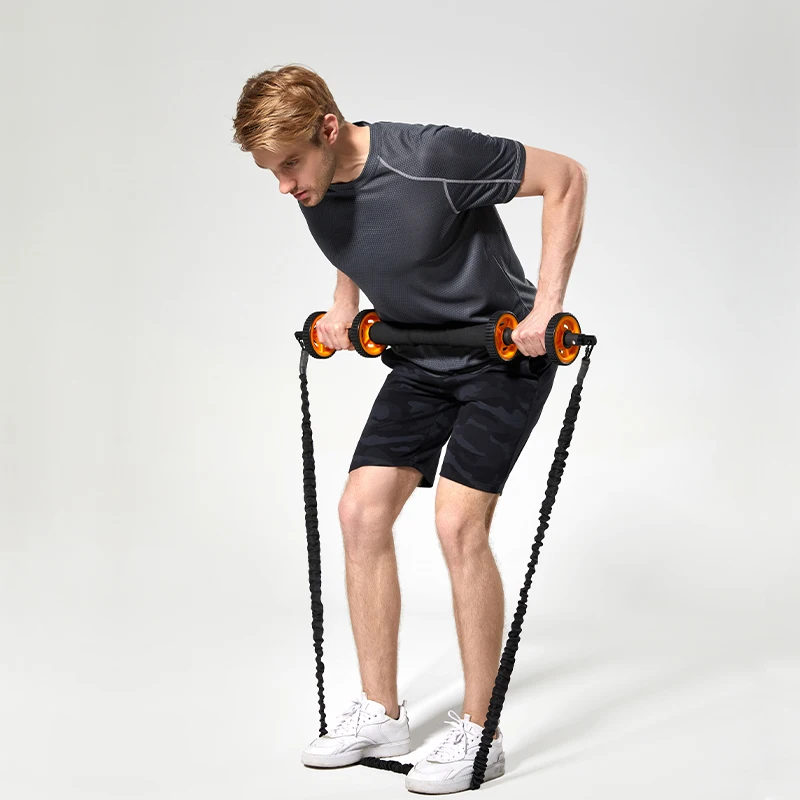 Wholesale Gym Kits Elastic Latex Tube Exercise Leg Ankle Workout Resistance Bands Set for Fitness Unisex Planar OEM LOGO 2.5