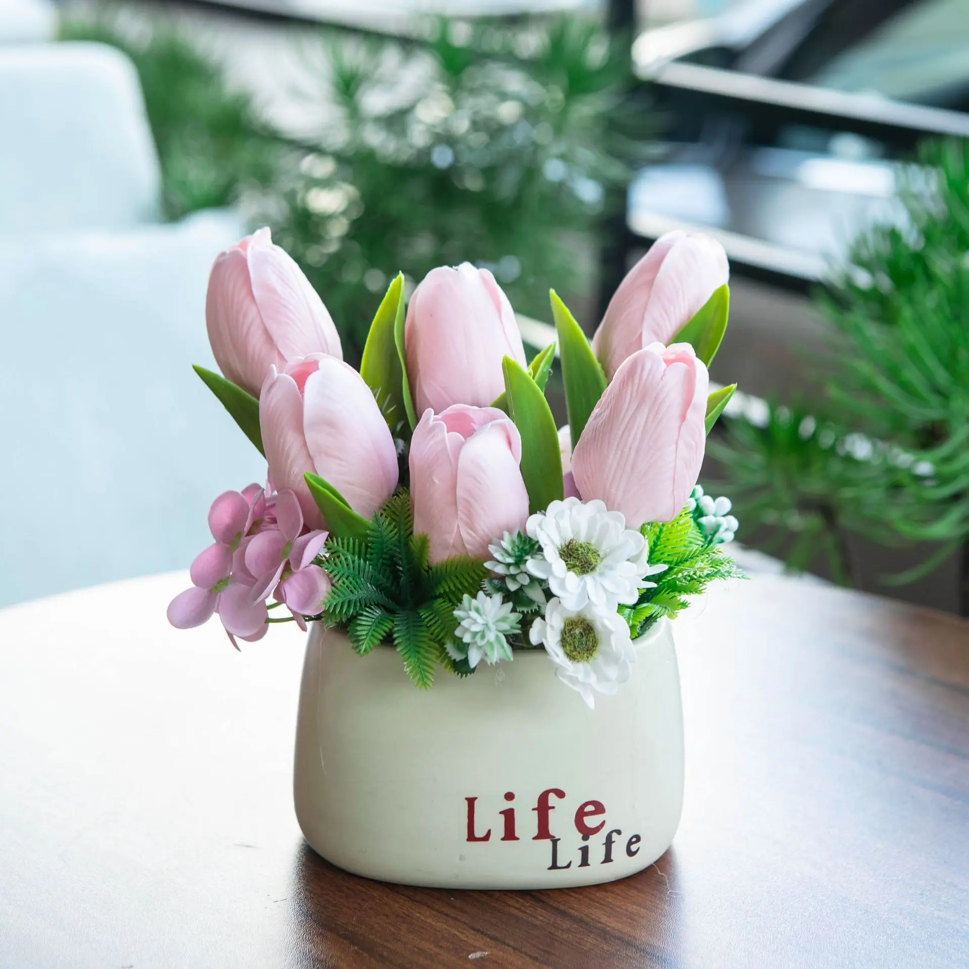 Artificial Flowers Wholesale Flower Pot Artificial Flower Decoration Home Decor