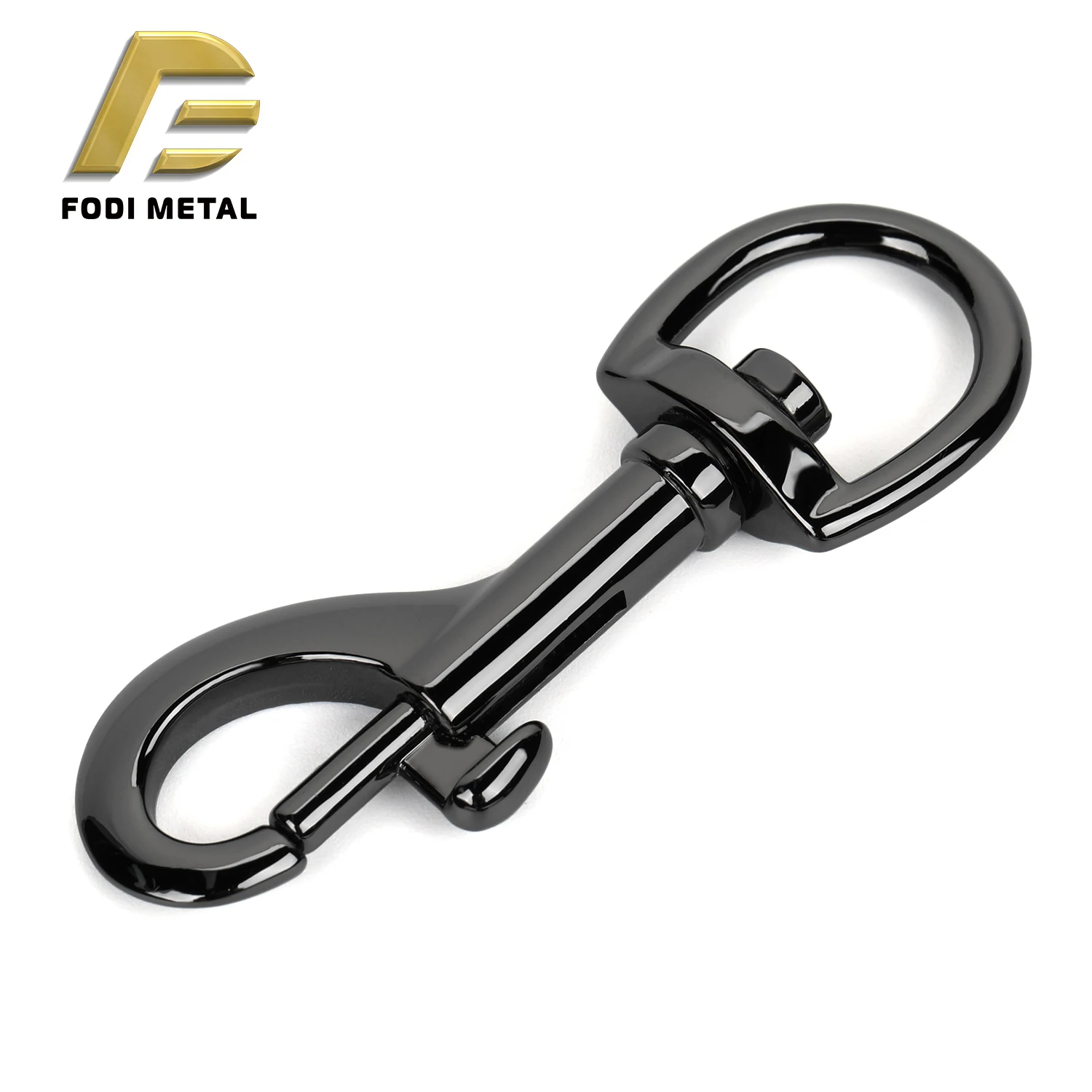 H1891DGM wholesale price high quality swivel dog leash hook 15mm metal sanp hook for pet
