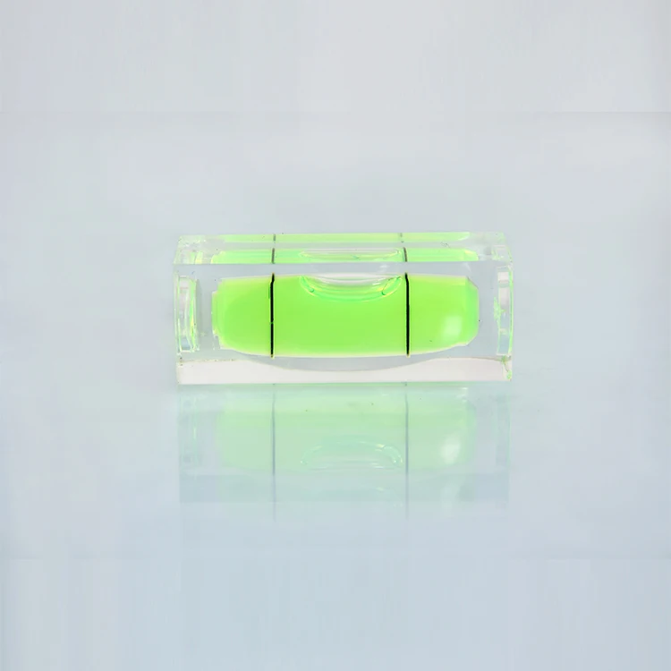 YJ-HG151540Acrylic Mini Level Bubble High Quality Square Spirit Level Bubble For Level Measuring