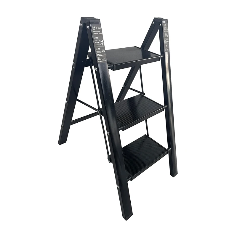 3 Step Foldable Household Anti-Slip Steel Household Ladders or Painting Small Ladder