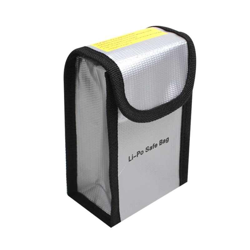 
orange fire proof fireproof safety bag for documents lipo li-po battery 