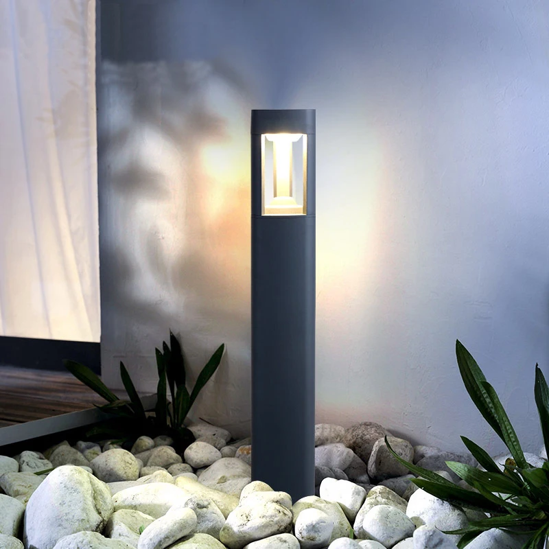 10W 300mm 600mm 900mm height SMD led outdoor bollard light lawn light