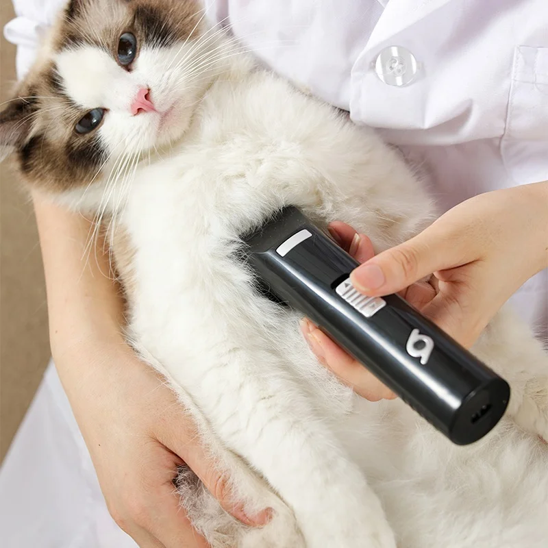 Инструмент для груминга домашних животных Kimpets, водонепроницаемая электрическая бритва для домашних животных с USB-зарядкой, бритва для волос для кошек и собак