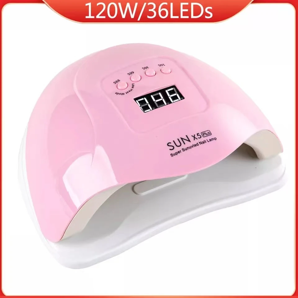 UV Gel Lamp LED Nail Light Fast Nail Dryer for Gel Polish Portable Handle Large Space Nail Art Equipment Manicure Tool