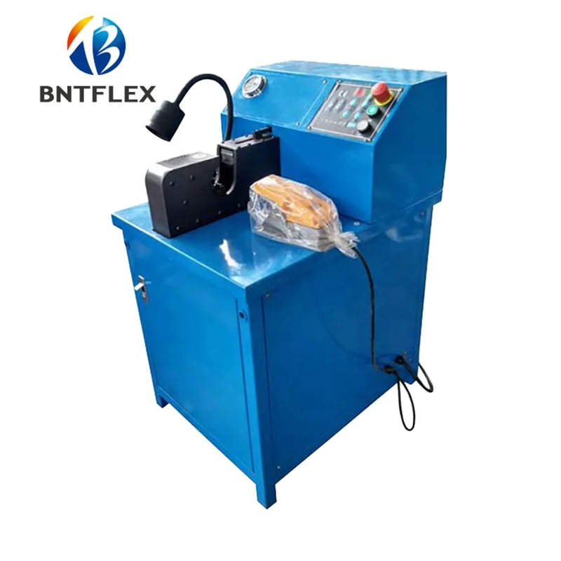 P32 Price 1/8-2.1/2' BNTFLEX Crimping Tool 2' Fitting Pipe Crimper Hydraulic Hose Pressing Machine For Rubber Hose