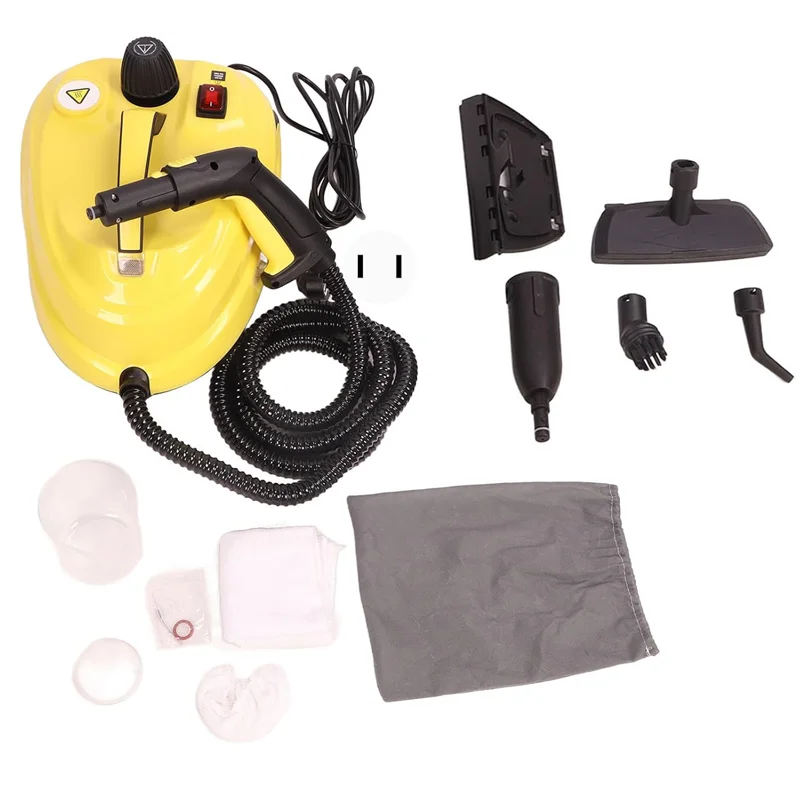 Household Vacume 2000w Handheld Multipurpose Steam Cleaner for Home Use