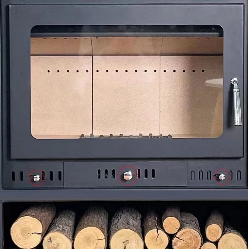 Freestanding Pellet Stove for Modern Firewood Heating  Embedded Wood Stove with High-Efficiency Core