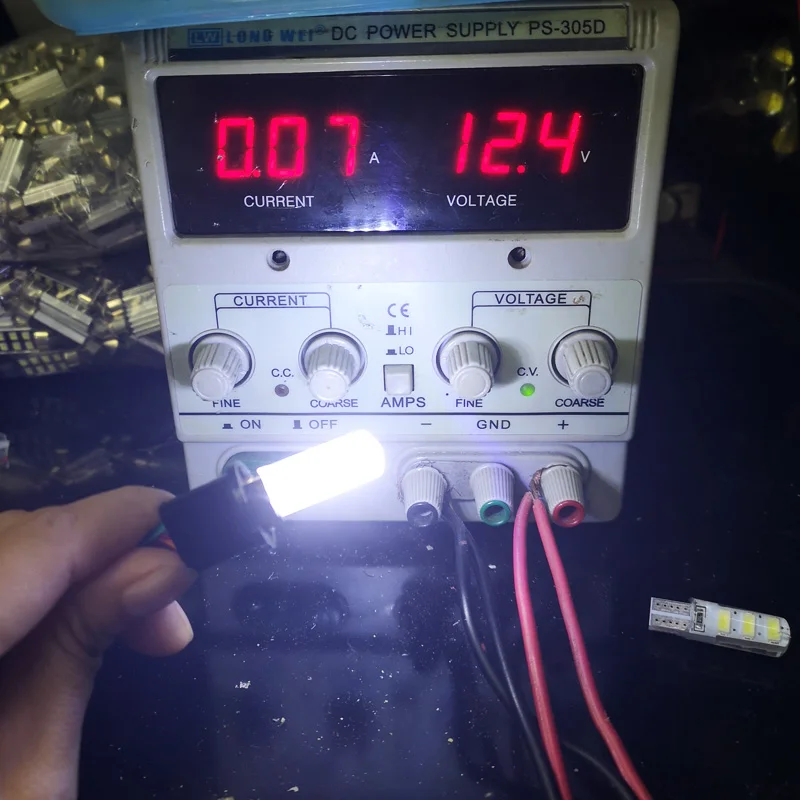 T10 6SMD 5630 силиконовая гелевая крышка с защитой от нагрева 1 Вт яркая автомобильная светодиодная