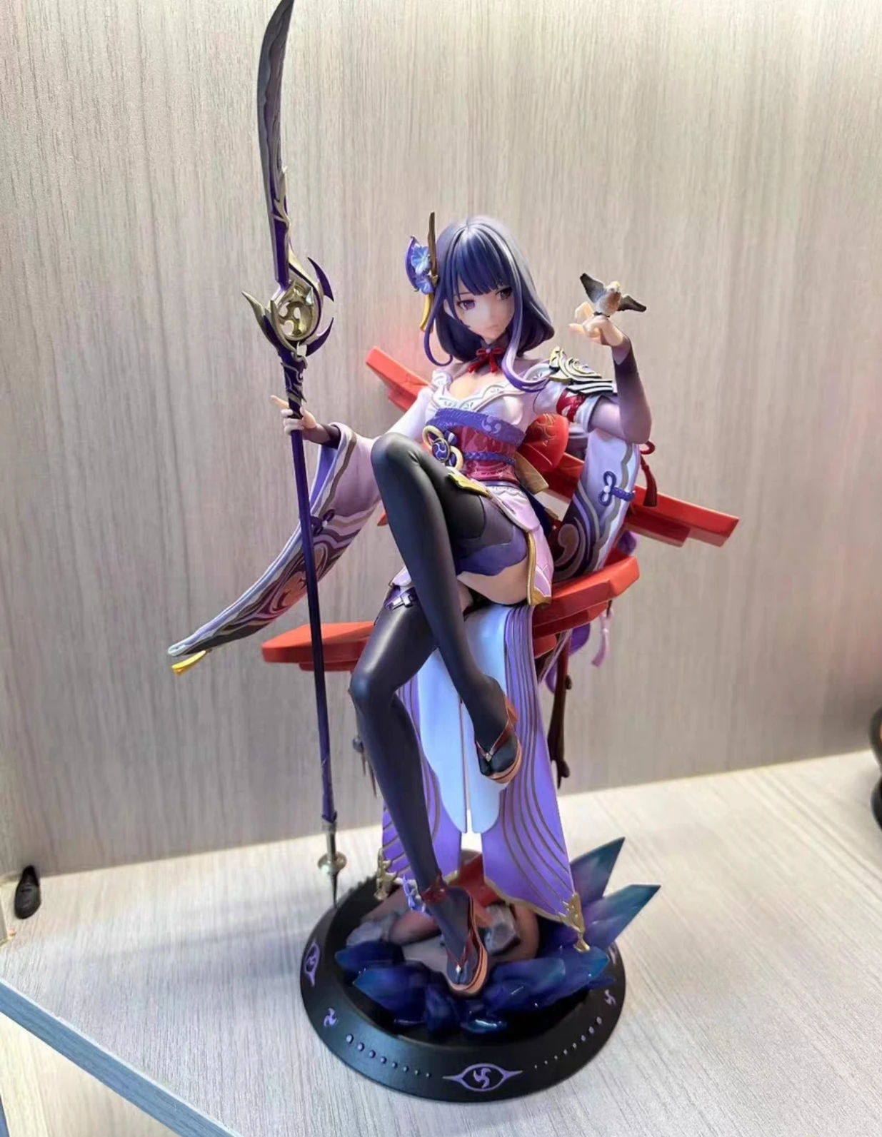 35CM Game Genshin Impacts Figure Raiden Shogun Figures Sexy Girl Beelzebul Collection Figurine Model PVC Anime Statue For Kid