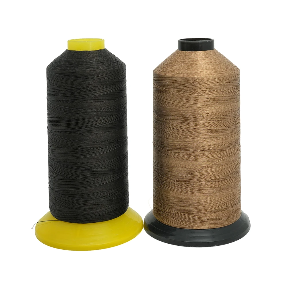 High temperature High silica PTFE coated glass fiber industrial bag sewing thread for heat preservation cover