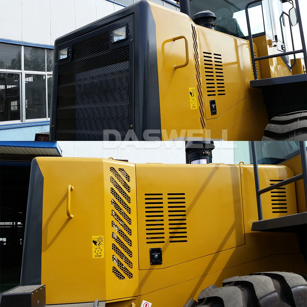 1500kg small model wheel loader automatic transmission engineering equipment