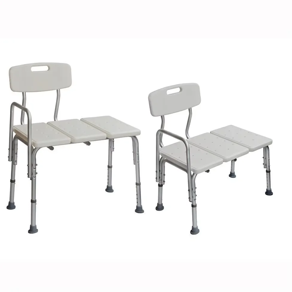 Tub Shower Transfer Bath Bench adjustable disabled shower chair for elderly bath chair bathroom safety equipment