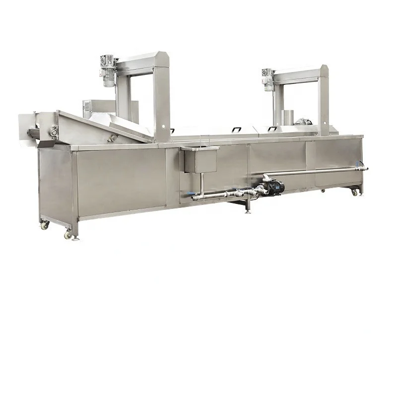 industrial potato chips frying machine for french fries shrimp tempura frying machine