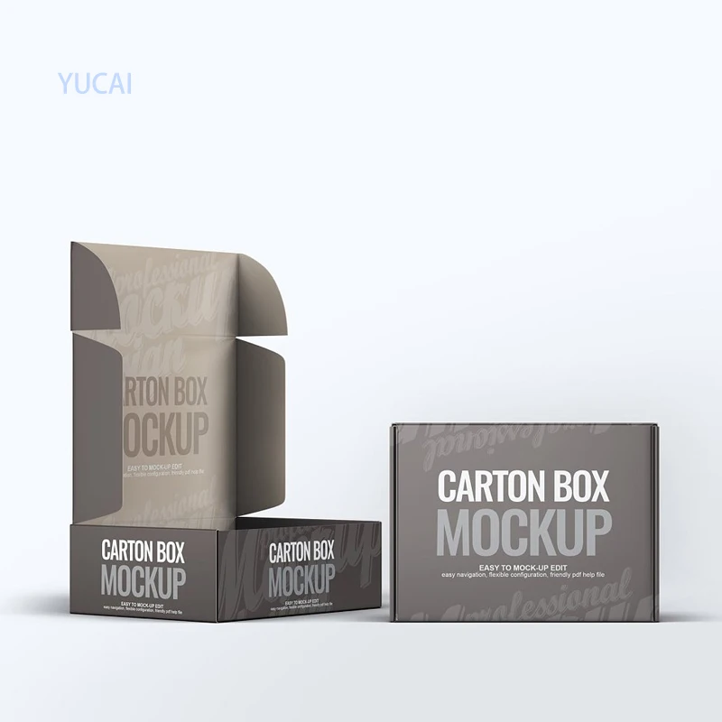 Custom recycled Eco Friendly shipping box logo printed luxury Shipping Mailer box corrugated cardboard boxes for shipping