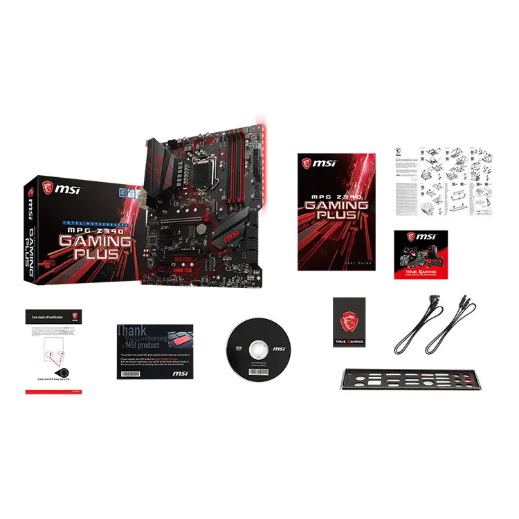 Настольная игровая материнская плата HORNG SHING настольная Материнская Intel i9 MPG Z390 Gaming
