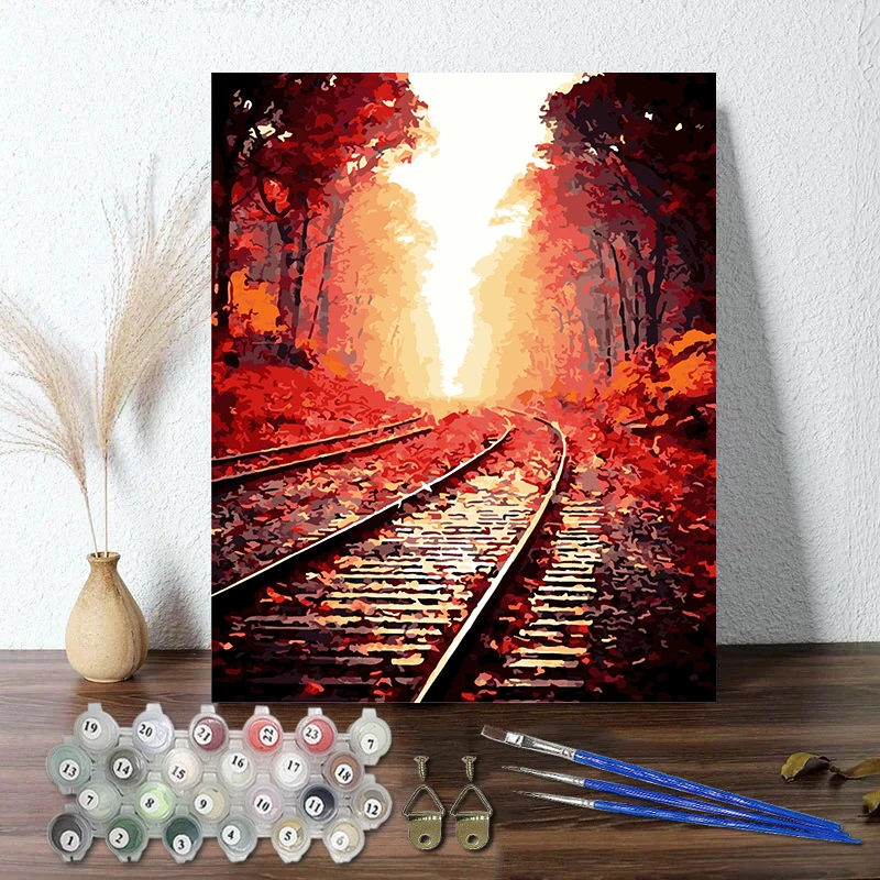 Хит продаж, Прямая поставка, Цветочная краска по номерам