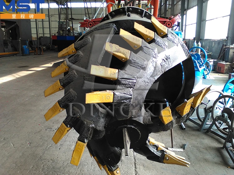 Custom use of various types of cutter suction dredger