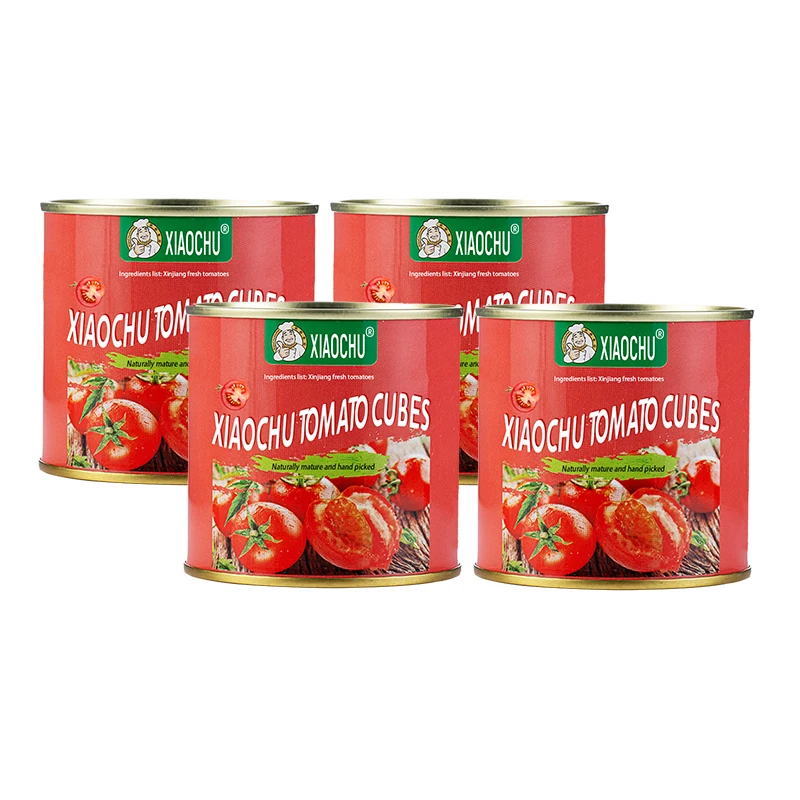 Delicious Sweet Sour Diced Frozen Tomato Crushed Tomatoes In Puree Diced Camned Tomato
