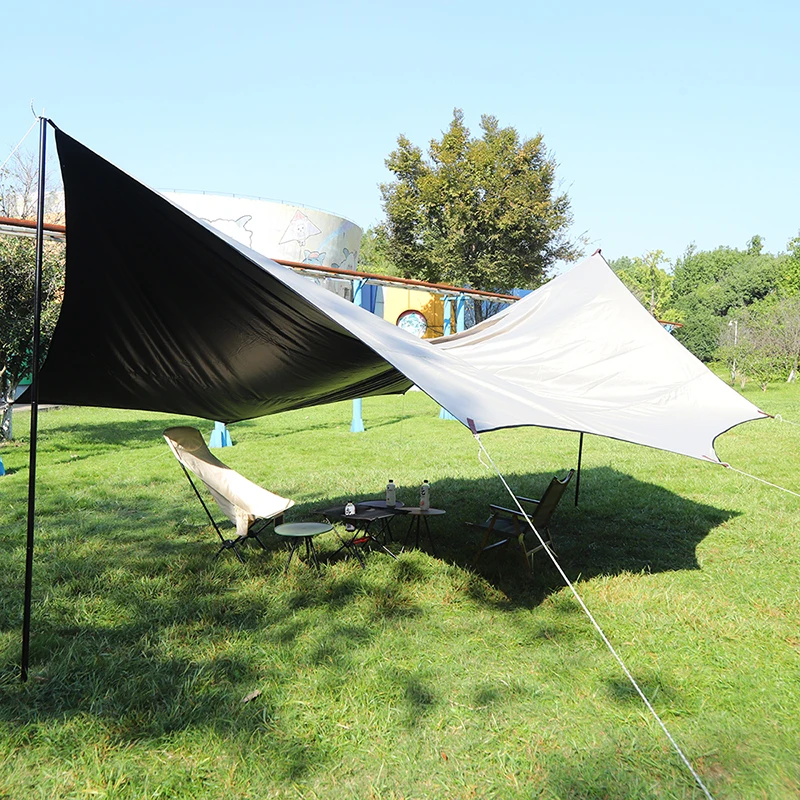 Factory Customized Outdoor Multi-person Camping Velarium Waterproof Sunshade Camping Velarium Tent