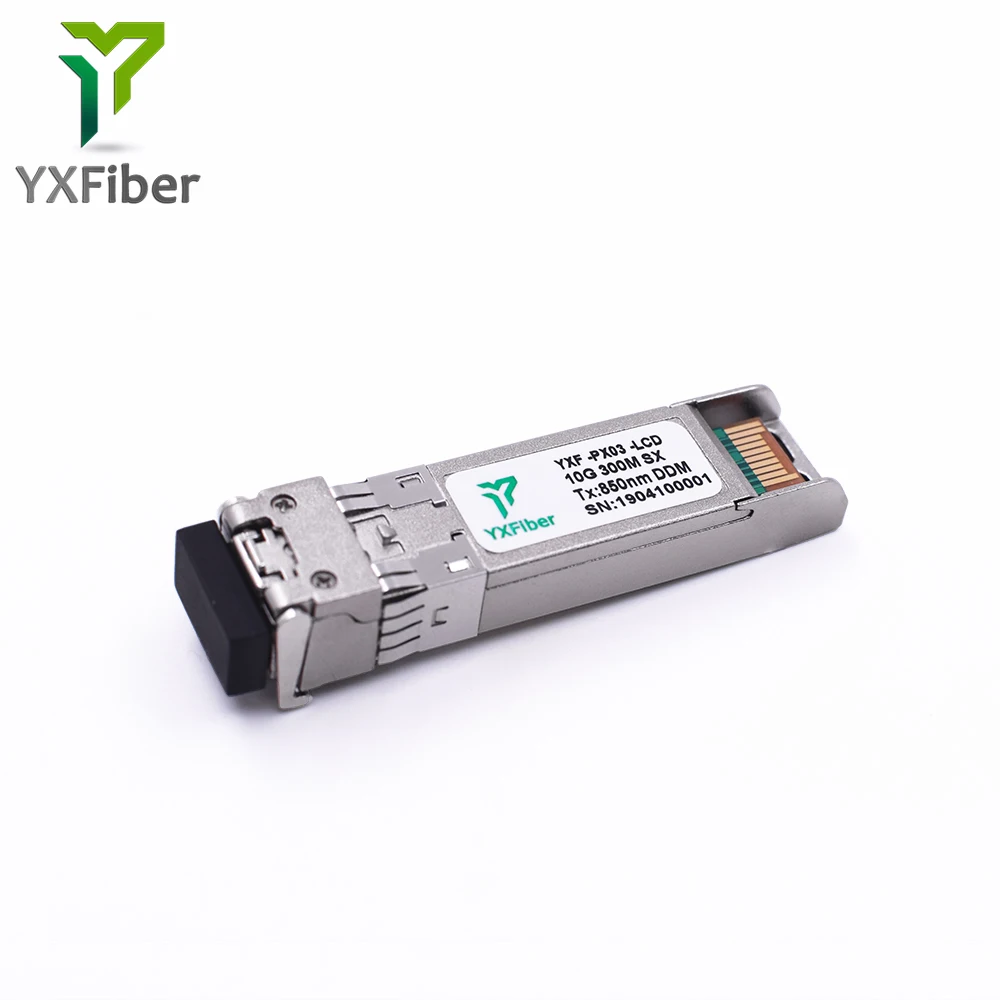 Sfp модуль совместим все бренды 850nm 300 м оптический трансивер 10 г SFP + SR