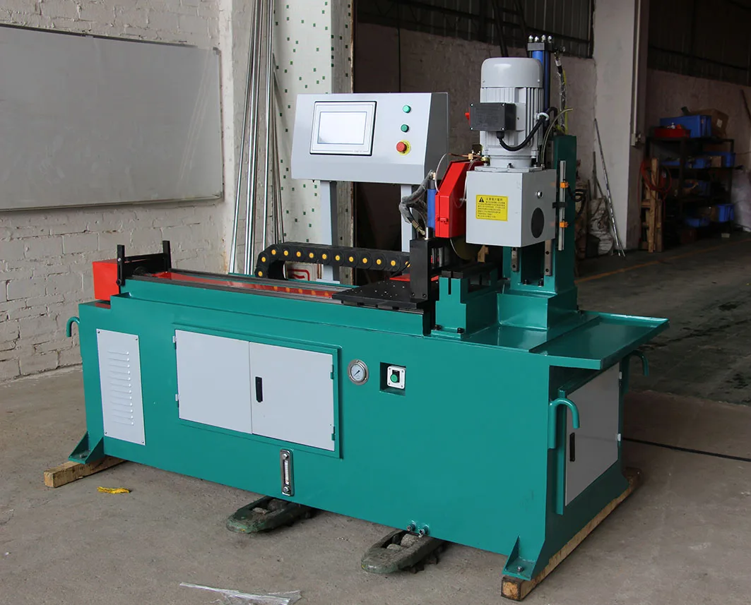 Burr free fully automatic cnc pipe cutting machine for thin metal iron stainless steel round tube