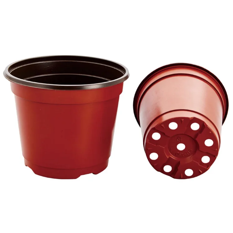 
Agricultural Greenhouse Wholesale Various Specifications PP Flower Pot Gallon Pot Succulent Flower Pot Nursery Cells Tray 