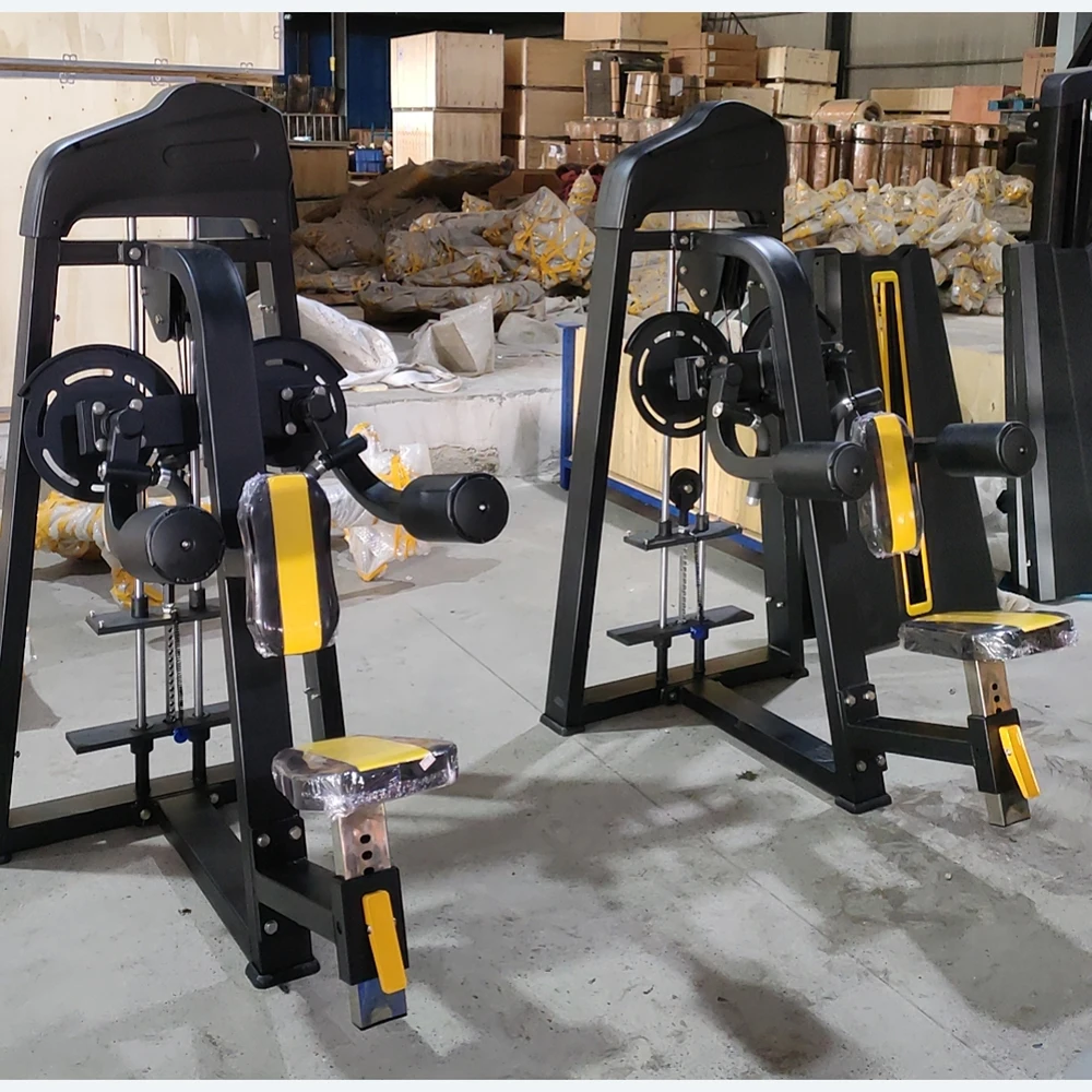 Bodybuilding Gym Equipment Shoulder Press Machine pin Loaded Dual Function Incline Chest Press Bodybuilding Equipment