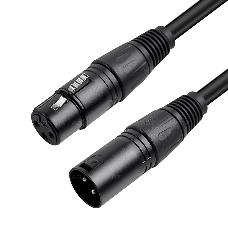 Оптовая Продажа с фабрики сбалансированный Xlr аудио 3 Pin штекер-женский кабель микрофон для динамика сценического Света Canon line