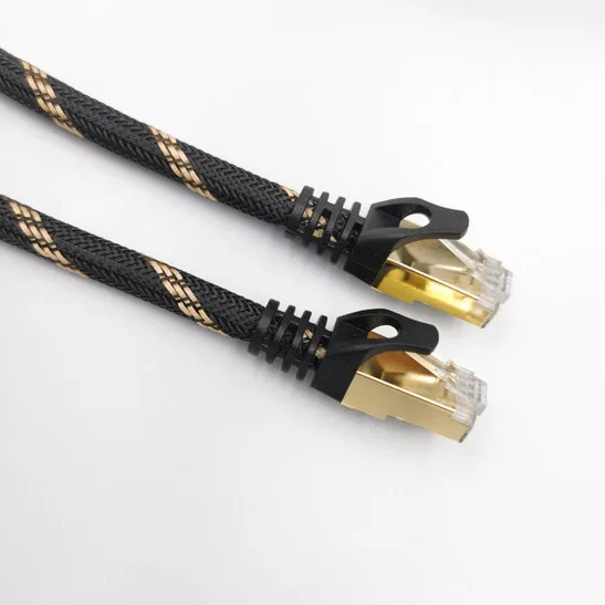 3.3ft Cat 7 Ethernet Cable Cat7 Internet Computer Patch Cord RJ45 Network LAN Cable for PC Laptop Modem Router